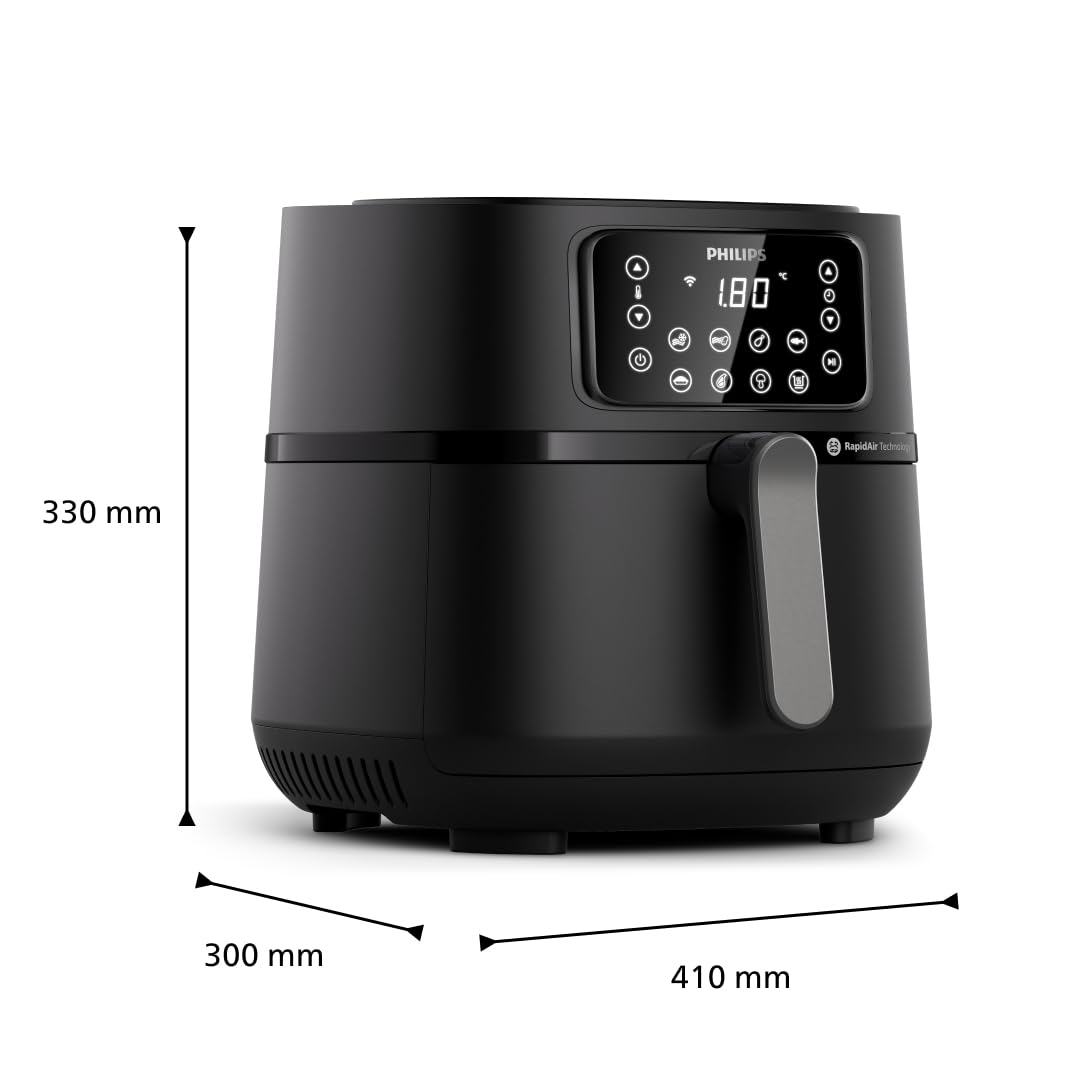 سرخ‌کن و هواپز هوشمند فیلیپس مدل HD9285/96 – ظرفیت 7.2 لیتر – با قابلیت اتصال به Wi-Fi - تصویر ۲