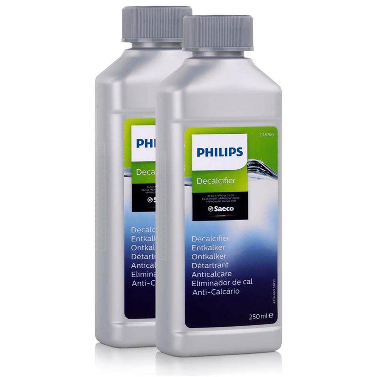 محلول و مایع رسوب‌زدای اورجینال اسپرسوساز فیلیپس مدل Philips CA6700/10 (حجم ۲۵۰ میلی‌لیتر) - تصویر ۴